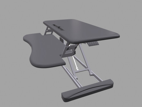 Standing Desk 3D Model
