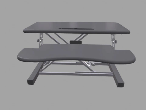 スタンディングデスク 3Dモデル