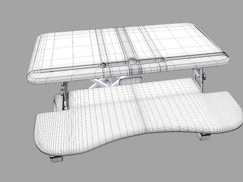 Standing Desk 3D Model