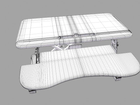 スタンディングデスク 3Dモデル