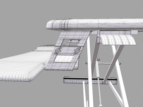 Standing Desk 3D Model