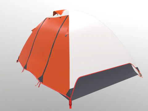 Hotbox Dome Tent 3D Model