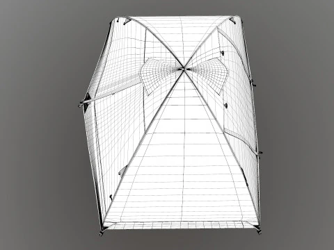 Hotbox Dome Tent 3D Model