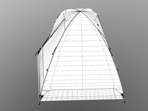Hotbox Dome Tent 3D Model