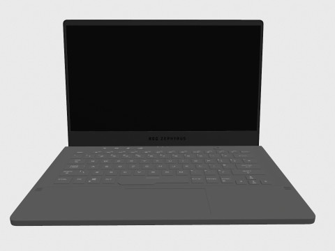 ROG ZEPHYRUS ノートパソコン 3Dモデル