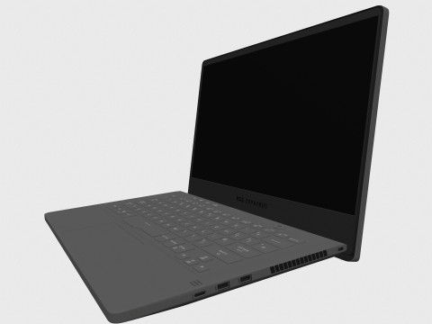 ROG ZEPHYRUS ノートパソコン 3Dモデル