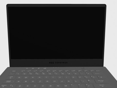 ROG ZEPHYRUS ノートパソコン 3Dモデル