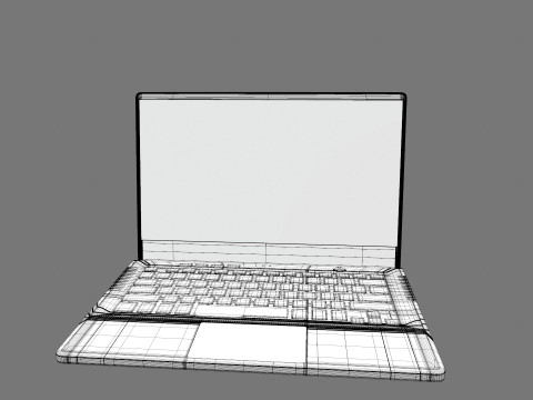 ROG ZEPHYRUS ノートパソコン 3Dモデル