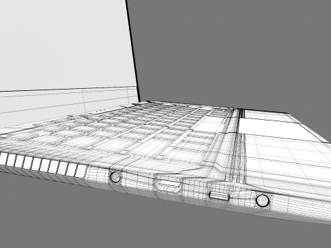 ROG ZEPHYRUS ノートパソコン 3Dモデル