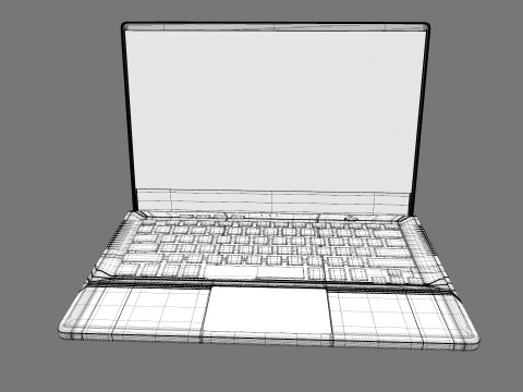 ROG ZEPHYRUS ノートパソコン 3Dモデル