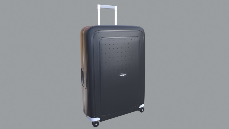 Samsonite-Koffer 3D Modell .c4d .max .obj .3ds .fbx .stl .blend 