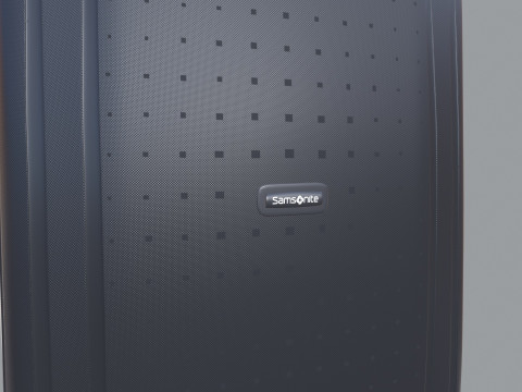 Samsonite-Koffer 3D Modell