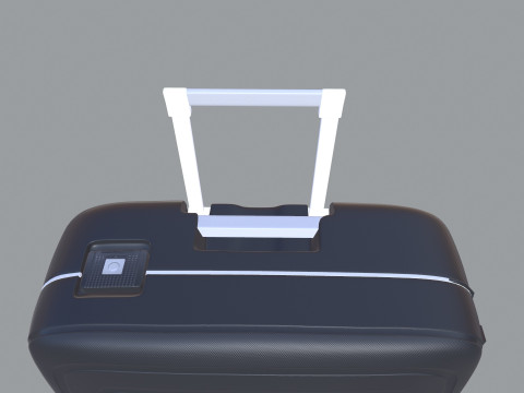 Samsonite-Koffer 3D Modell