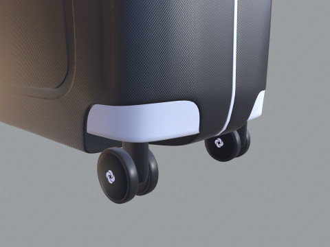Samsonite-Koffer 3D Modell