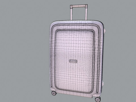 Samsonite-Koffer 3D Modell