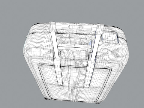 Samsonite-Koffer 3D Modell