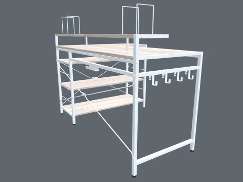 Assembly Table 3D Model