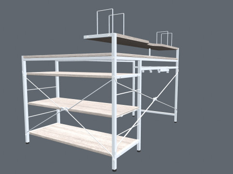 Montagetafel 3D Model