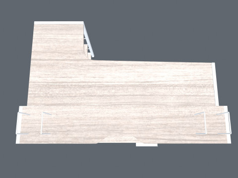 Montagetafel 3D Model