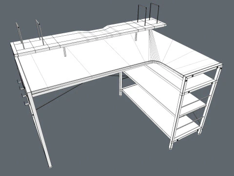 Assembly Table 3D Model