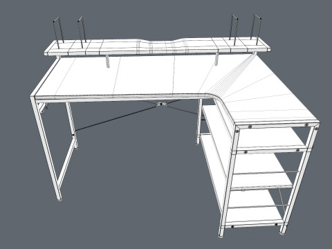 Montagetafel 3D Model