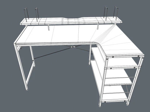 Assembly Table 3D Model