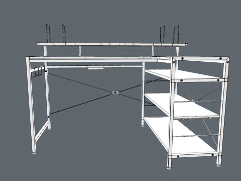 Assembly Table 3D Model