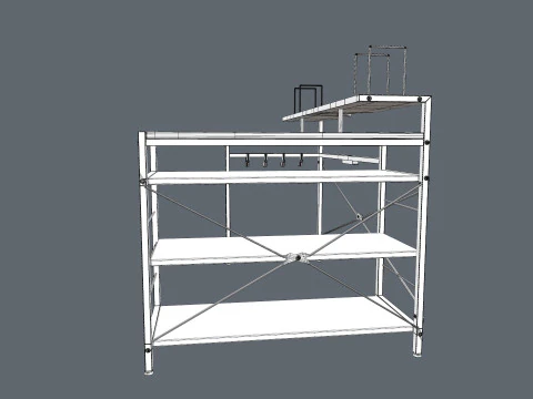 Assembly Table 3D Model