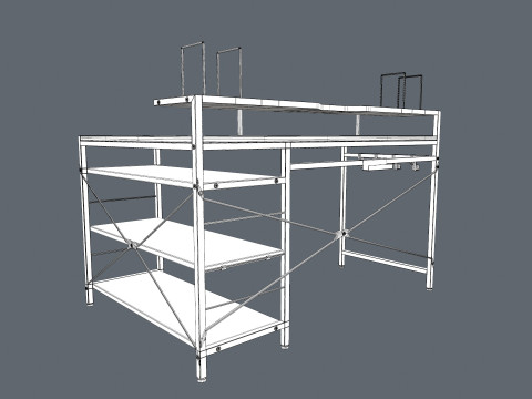 Montagetafel 3D Model