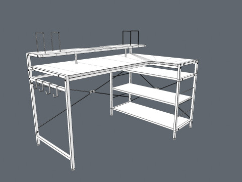 Montagetafel 3D Model