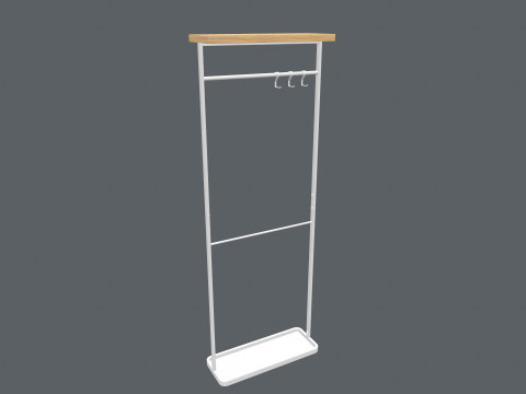 Clothes rack 3D Model