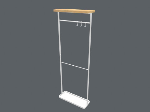 Clothes rack 3D Model