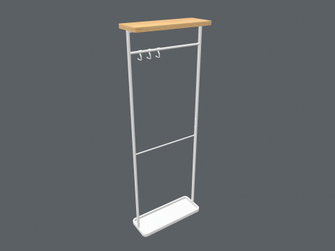 Clothes rack 3D Model