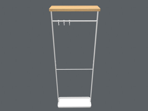 Clothes rack 3D Model