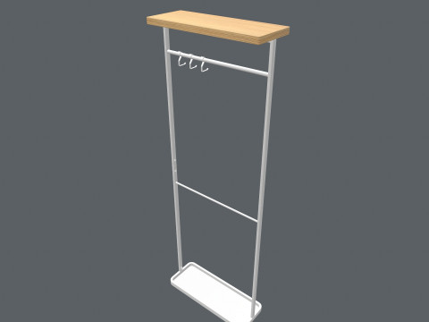 Clothes rack 3D Model
