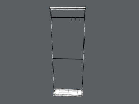 Clothes rack 3D Model