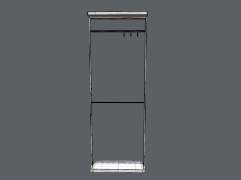 Clothes rack 3D Model
