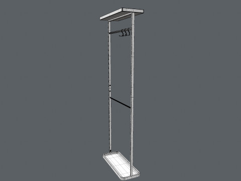 Clothes rack 3D Model