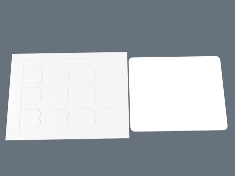 Cupcake-Box 3D Modell