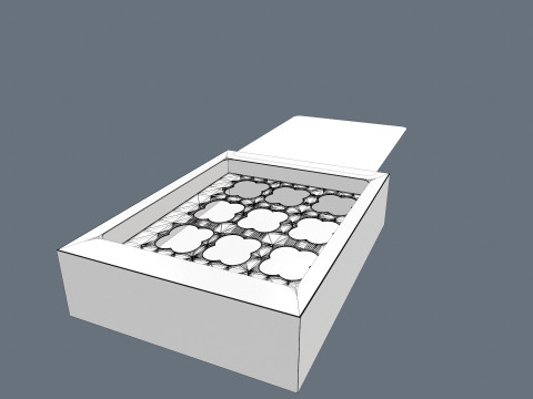 Cupcake-Box 3D Modell