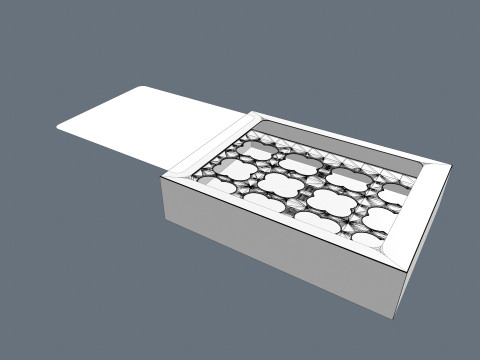 Cupcake-Box 3D Modell