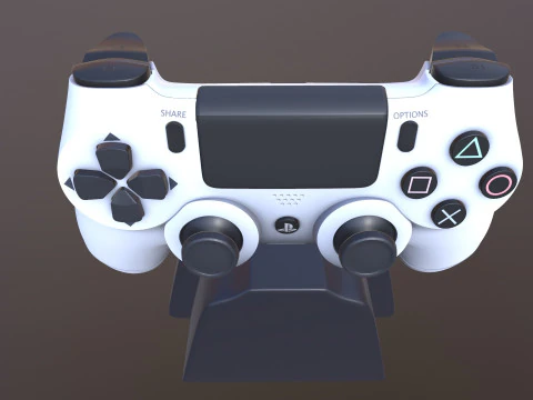 游戏遥控器 3D 模型