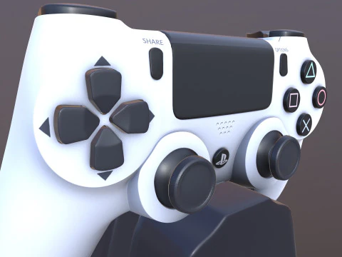 游戏遥控器 3D 模型