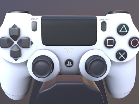 Gaming Remote joystick 3D Model