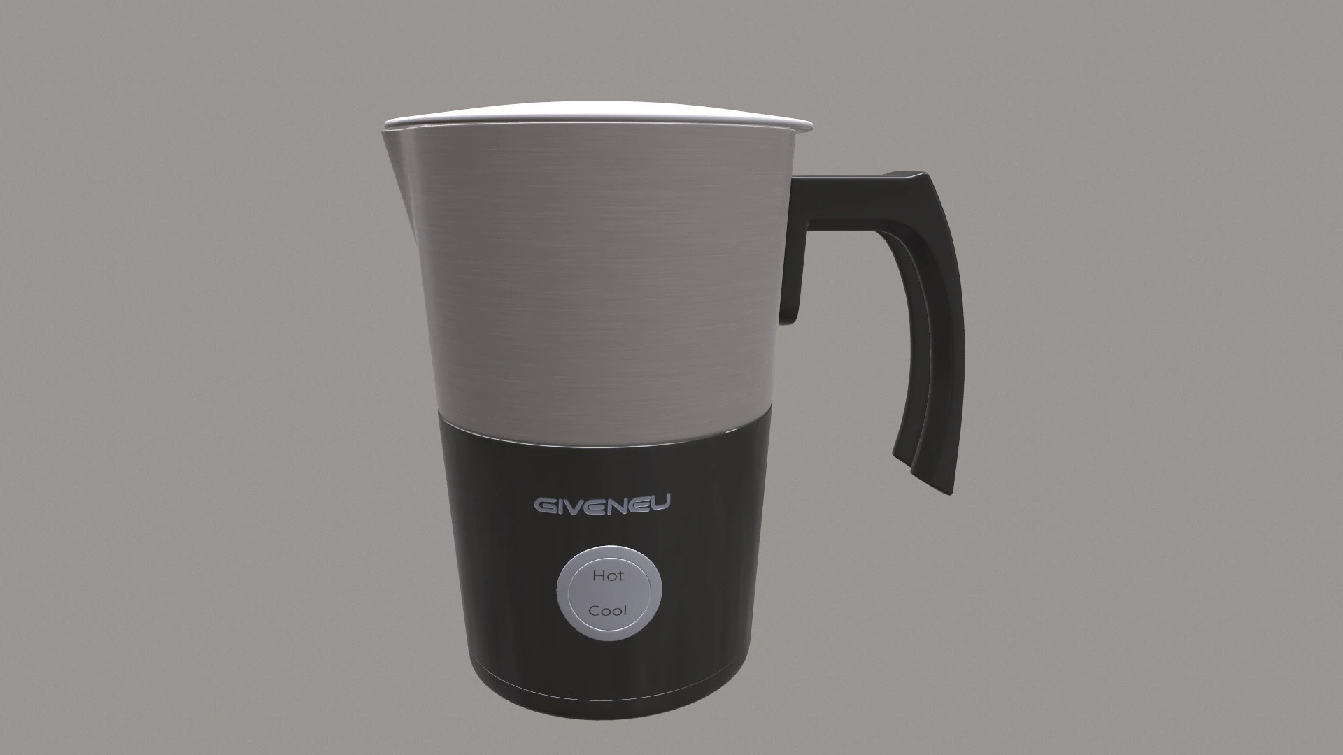 Milk Frother 3D Model .c4d .max .obj .3ds .fbx .stl .blend 