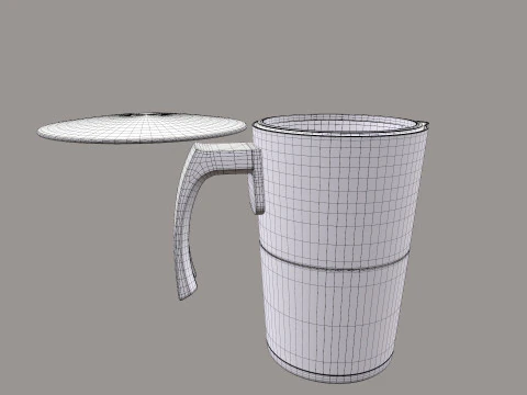 Milk Frother 3D Model