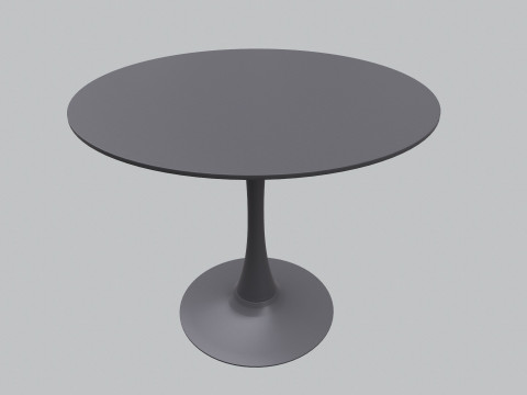 Okrągły st&oacute;ł Model 3D