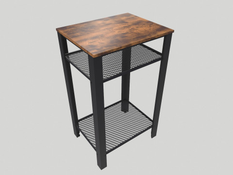 Tavolo telefonico Modello 3D