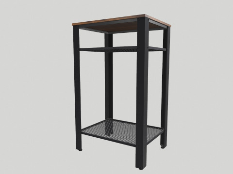 Tavolo telefonico Modello 3D