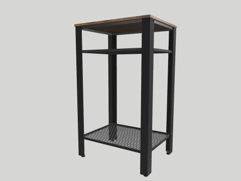Telephone Table 3D Model
